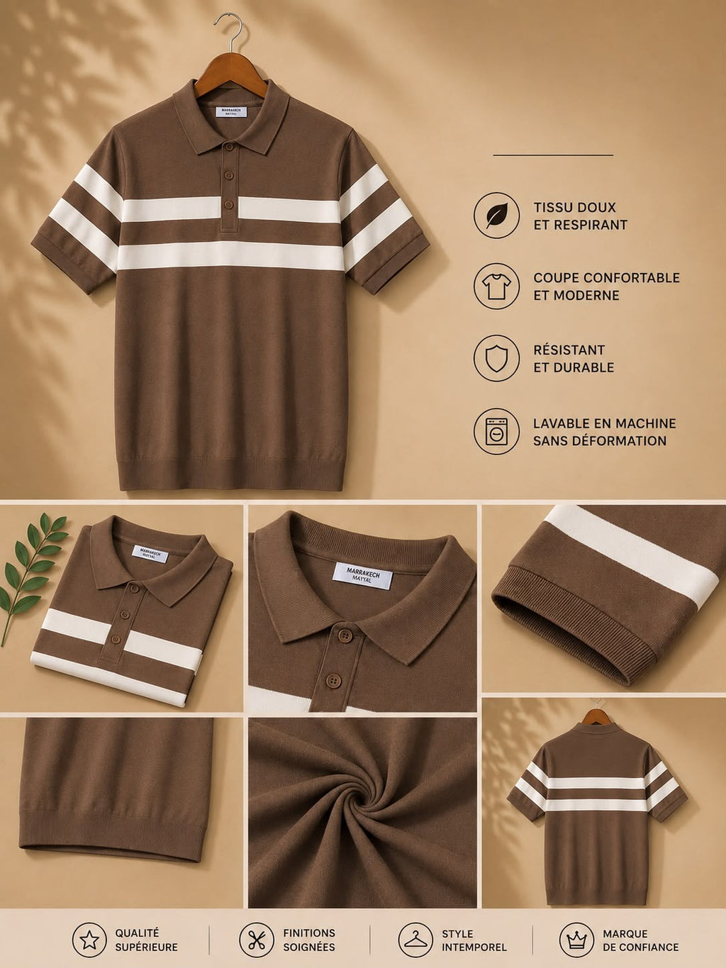 Polo Maille Premium & Sport - Édition Été